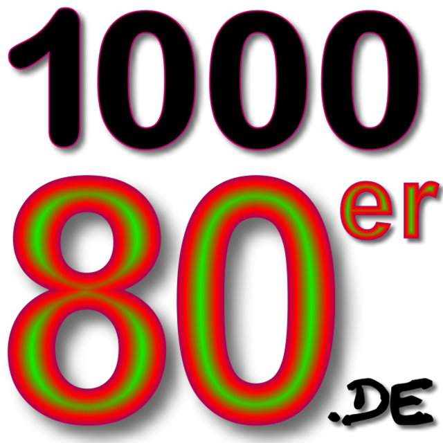 1000 80er Logo
